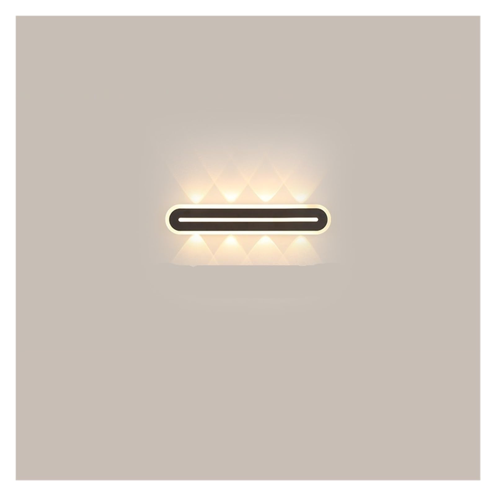 Applique murale moderne 24W longue LED pour salon
