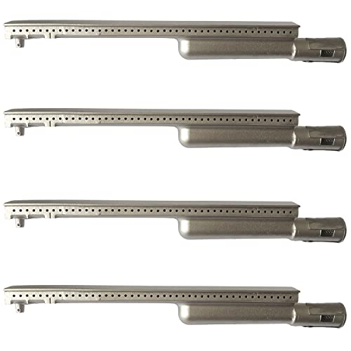 Image of 4 Pack Heavy Duty Cast Stainless Steel Grill Burner for Bull, Grill Replacement Parts for Bull, Cal Flame, Lion, Blaze, Turbo, Beefeater, Thermos, Char Broil, Jenn Air, Nexgrill