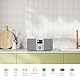 MangoKit MD5 Stereo DAB Radio mit Bluetooth,DAB Plus Radios,Digitalradio,UKW Radio,Tragbares Dab Radios,Küchenradio mit Netzbetrieb und Batterie,Farbdisplay,Alarme,Uhr,Schlummerfunktion-Steingrau
