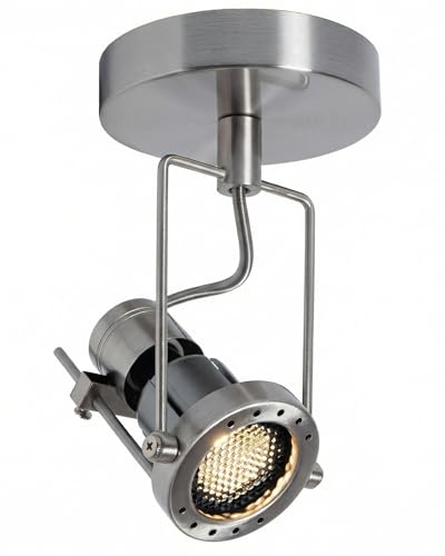 Opulux Brushed Nickel Dimmable Ceiling Spotlight