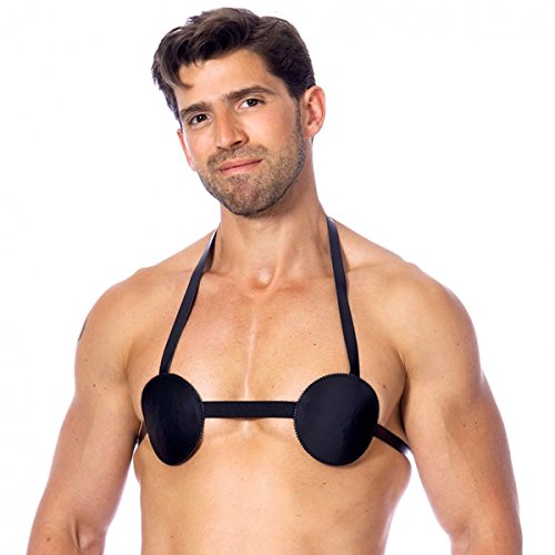 Rimba Male Nipple Harness with Nails Inside - 7351