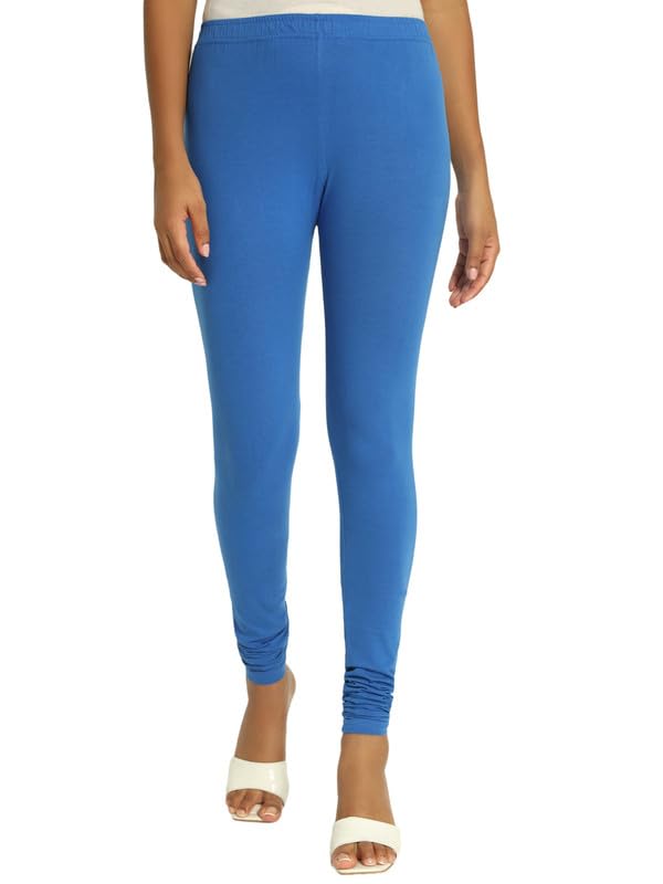 Women’s Churidar Cotton Leggings – Soft, Stretchable & Comfortable Solid Leggings-picture-53