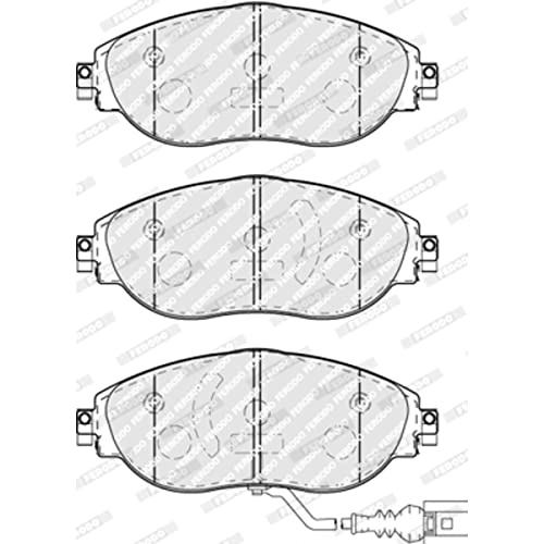 Ferodo FDB5096 - Kit de plaquettes de frein, frein à disque Cover