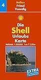  Friaul, Venedig: 1:200000 (Shell Urlaubskarte Italien)