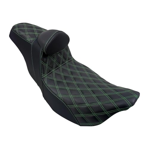 Couvre selle de moto biplace avec dossier pour Touring Street Glide CVO 09-23