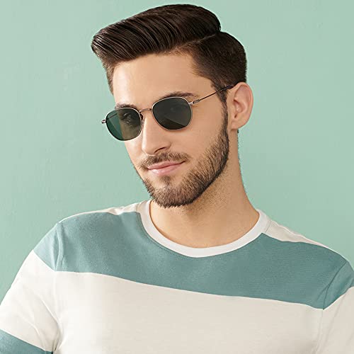 Vincent Chase By Lenskart | Full Rim Round Branded Latest and Stylish Sunglasses | Polarized and 100% UV Protected | Men & Women | Large | VC S13132 - Image 6