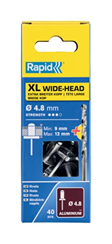 Rapid 5000665 Xl Rivetti Ø4,8X16 Mm, Acciaio