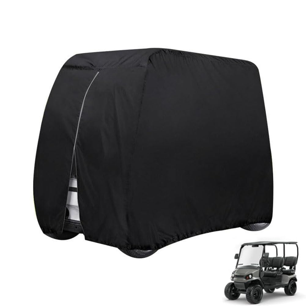 JGGQSY Golf Cart Enclosure,Compatible with E-Z-GO TXT 4 Passenger 48V 2008–2026,Protective cover
