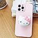 Kawaii Kitty Expanding Phone Grip, Cute Collapsible Phone Mount Holder Stand for Girls Women, Finger Snap Pop Grip Compatible with iPhone 11 12 13 14 pro max iPad Tablet Kindle and Android Cell Phone