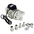 TDRSUPER Diaphragm Irrigation Pump Self-priming Water Pump Industrial Electric Water Pressure Pump 110VAC, 10.6 GPM, 23PSI, 14.3lb, Lift 11m, Power 350W (540B-White)
