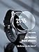 iDaPro Screen Protector for HUAWEI Watch GT 4 46 mm/GT4 46mm Tempered Glass [4Pcs],9H,Anti-Scrach,Anti-Bubble,Easy Installation