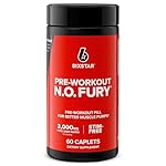 Six Star Nitric Oxide Supplements for Men & Women, Muscle Builder (60 Count) - Nitric Oxide Booster Pills Muscle Pump Pre Workout Supplement - Sports Nutrition for Muscle Building, Strength & Energy