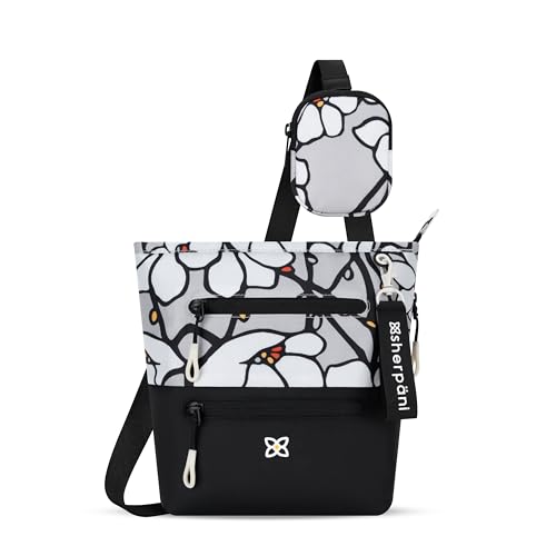 Image of Sherpani Sadie, Nylon Crossbody Bag, Lightweight Shoulder Bag, Travel Cross Body, Crossbody Purse for Women, RFID Protection, Removable Coin Purse, Travel Gift (Magnolia)