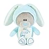 Me to You Tiny Tatty Teddy New Baby Boy Plush Bear In Bunny Onesie, 10cm Bear - Official Collection #1