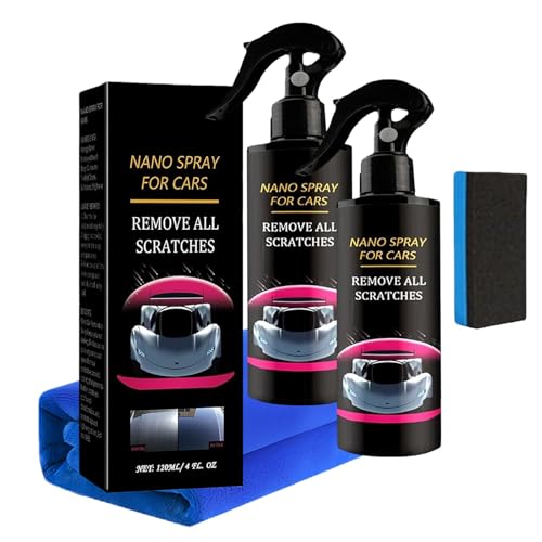 Peachloft Car Spray nano para eliminar rayones 2 piezas miniatura 1