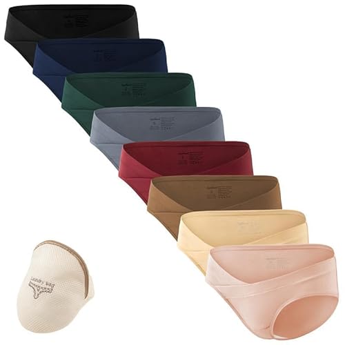 Angelhood Cotton Maternity Underwear Under Bump, Healthy Pregnancy Panties Postpartum Underwear 8