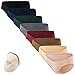 Angelhood Cotton Maternity Underwear Under Bump, Healthy Pregnancy Panties Postpartum Underwear 8 Pack with Laundry Bag