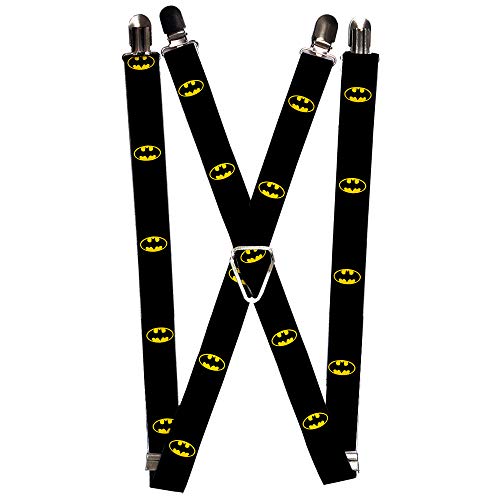 Buckle-Down mens Buckle-down - Batman Suspenders, Multicolor, One Size US