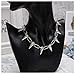 Soowalaoo Spike Necklace Spike Choker Rivet Goth Necklaces Chokers with Spikes and Chain Streetwear Vintage Punk Necklace for Women Men Silver