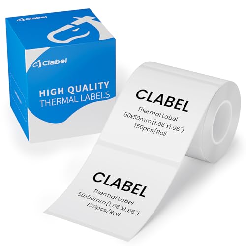 Ruban adhésif thermique indéchirable 50x50mm pour étiquettes lisibles et durables