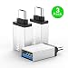 Produktbild MOYAGOA USB C auf USB 3.0 Adapter, 3 Stücke OTG USB C Adapter, USB Typ C Verbinder, Thunderbolt 3 to USB 3.1/3.0/2.0 Kompatibel mit MacBook Pro 2019/2018/2017/Air 2018,Huawei,Pixel 3,Dell XPS