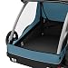 Thule Courier Fahrradanhänger Hunde, Fahrradanhänger für 2 Kinder Aegean Blue One-Size