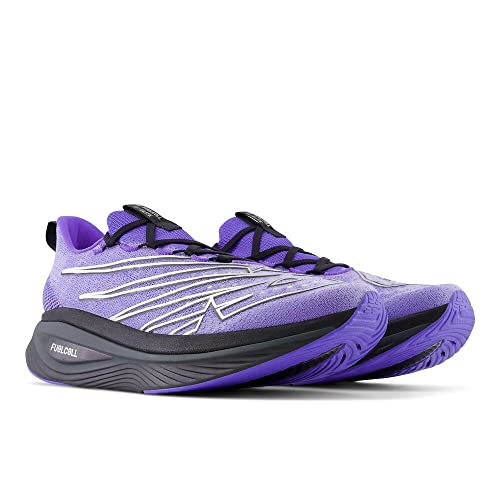 New Balance New Balance Men's FuelCell SuperComp Elite V3 Running Shoe, Electric Indigo/Black, 11 M