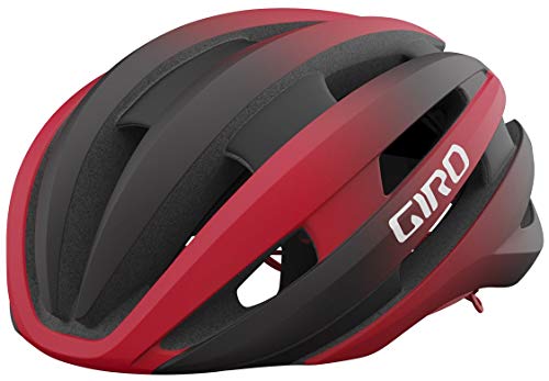 Giro Synthe MIPS II Cycling Helmet - Matte Black/Bright Red Medium