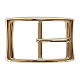für Gürtelbreite 4 cm Reptile\'s House Gürtelschließe Bagutta Gold, Size: 7,7 x 5 cm