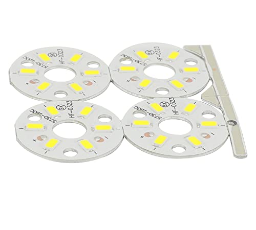 Image of Othmro 5Pcs 32mm Dia LED Chip Bulb Super Bright High Power, 9-11V 4000K 5730 Aluminum LED Bulb Surface Mounted Devices Light Beads,Floodlight for Camper Light Bulb, Home Reading, Light Marine Lamps