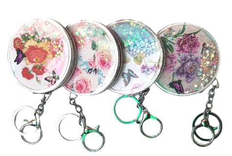 ARPIT MART Butter Fly Make up Mirror/Double-Sided Travel Makeup Compact Mirror -Small Portable Cute Pocket Mirror with Magnification Purse Handheld Vanity Folding Mirror, (Pack of 1 Multicolor)-image-36