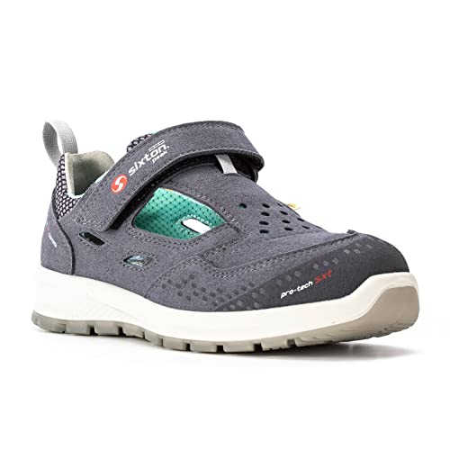 SIXTON Damen Sicherheits-Sandale S1 Belvedere nach EN ISO 20345:2011 S1 SRC ESD