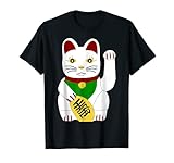 Photo Gallery lucky cat maneki neko agitando il braccio regalo della fortuna maglietta Photo Gallery lucky cat maneki neko agitando il braccio regalo della fortuna maglietta