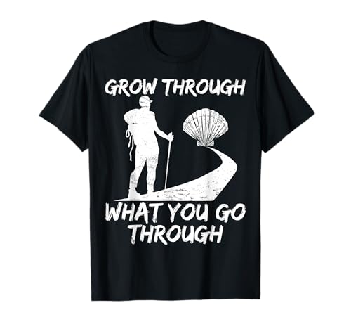 Regalos para recuerdo del Camino de Santiago para peregrinos, motivación Camiseta