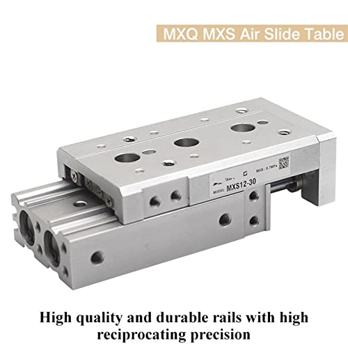 Cylindre double tige MXQ16 30mm pour stopper les déviations de guidage - 5