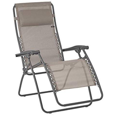 LAFUMA MOBILIER Tumbona Relax Plegable Ajustable Castaño Cover
