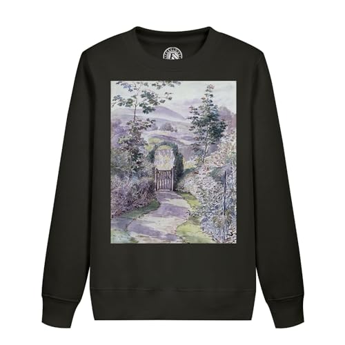 Sweatshirt enfant jardin fleuris idéal pour les sorties au parc