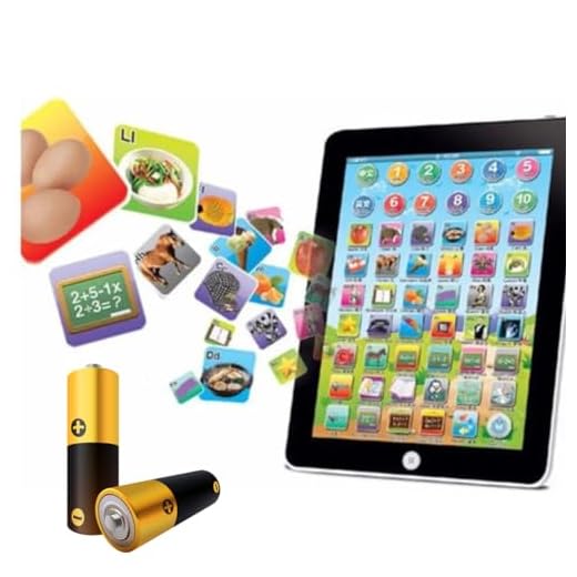 Tablet Infantil Didático Interativo Bilingue Azul