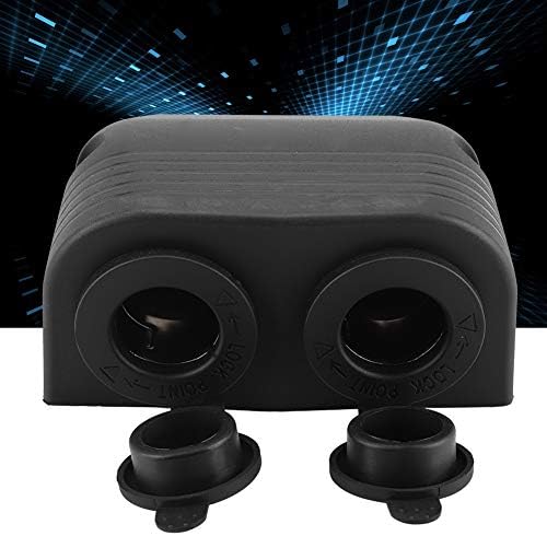 Miniatura 2 de Enchufe para encendedor de coche y barco de 12 V-24 V, enchufe de encendedor de cigarrillos de doble puerto para motocicleta, barco, cortacésped,