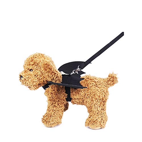 Feeke Bat Wings for Dog Puppy Halloween Costumes Wings Pet Costume Dogs or Cats Apparel Halloween Outfits Black Medium