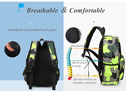 Camo Prints Preschool Kindergarten Backpack Schoolbag Camouflage Toddler Kids Bookbag Daycare Bag #TOP4