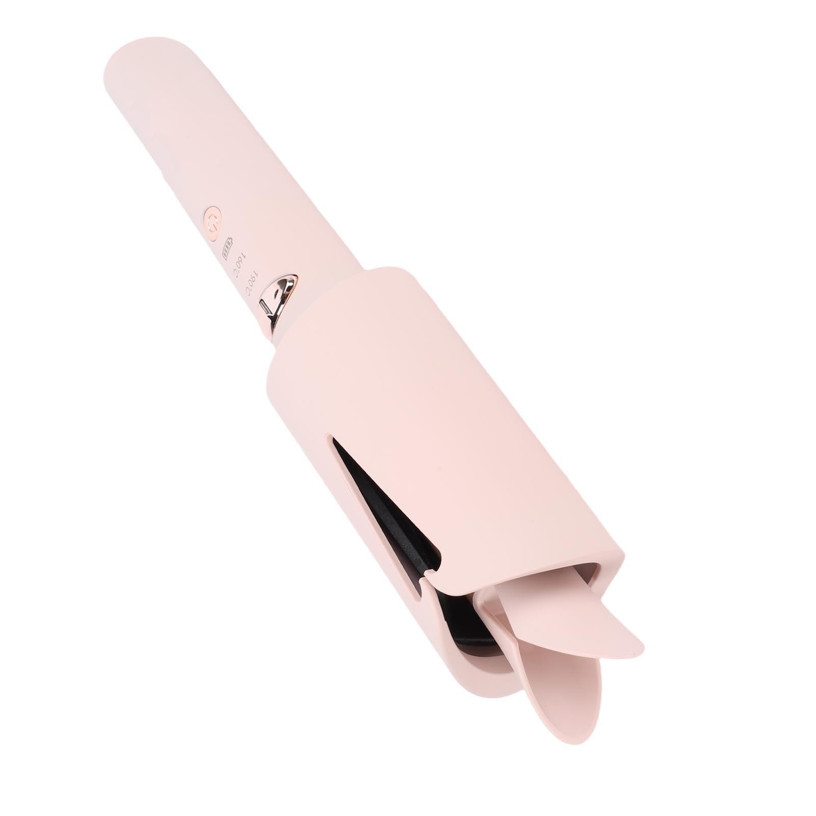 TARSHYRY Ferro Arricciacapelli Automatico Bacchetta Arricciacapelli Automatica Bacchetta con 2 Modalità di Temperatura 160℃ 190℃ Tipo C Batteria Ricaricabile USB 5000mAh