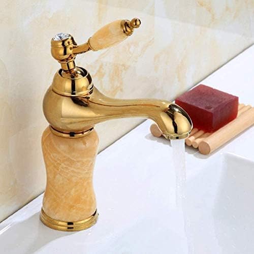 Robinet cuisine qui fuit ? Changez pour le mitigeur or et jade robuste