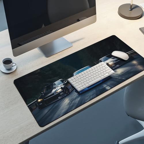 Large Mouse Pad Gaming R34 Sports Car 40x90 cm miniatura 5