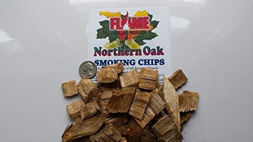 Bulk Maine Northern Oak Smoking Chips - 14x14x14 Box, Approx 33lbs