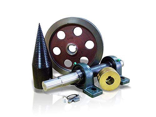 ALL-Tech LT80/K/K Vite SPACCALEGNA PARTIDOR DE Madera Torre POLEA Cono Ø 80