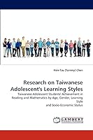 Research on Taiwanese Adolescent's Learning Styles 3838321030 Book Cover