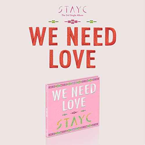 STAYC WE NEED LOVE Digipack JYP Entertainment objet de collection - 2