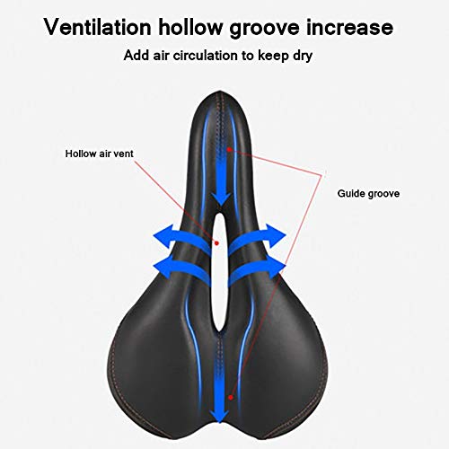 Selle de vélo confort anti douleur et coussin souple - 6