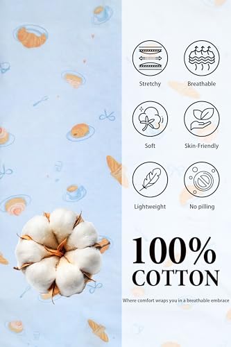 Image of LUBOT 100% Cotton Pajamas for Women 2 Piece PJ Set Button-Down Soft Knit Short Sleeve Summer Sleepwear Loungewear XS-XXL